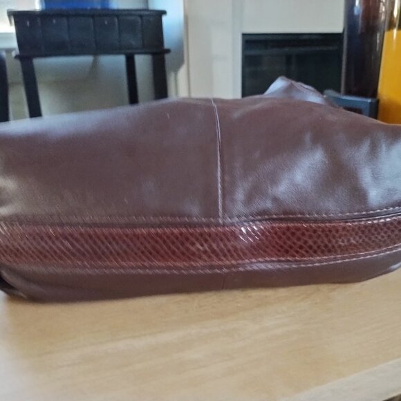 Coach Penelope Hobo shoulder bag with Snake Print Strap - Picture 5 of 8